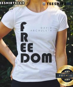 Good David Archuleta Freedom Block Ladies Tee featuring stylish design and vibrant colors for fans of the singer.