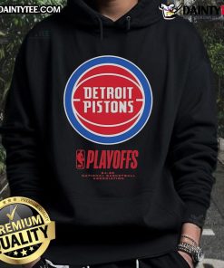 Good Detroit Pistons 2025 NBA Playoffs alley-oop hoodie showcasing team pride and stylish design for fans.