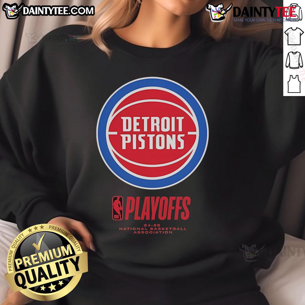 Good Detroit Pistons 2025 Nba Playoffs Alley Oop Sweatshirt Detroit Pistons 2025 NBA Playoffs Alley Oop Sweatshirt featuring vibrant team colors and bold graphics.