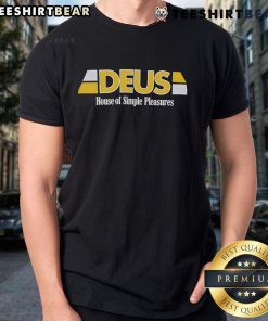 Good Deus House of Simple Pleasures T-Shirt featuring a minimalist design and soft fabric for everyday comfort.