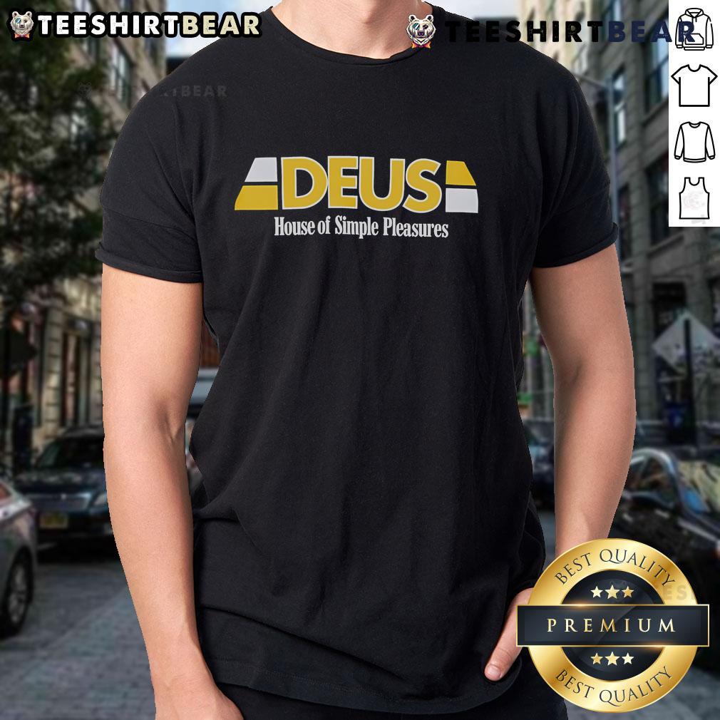 Good Deus House Of Simple Pleasures T Shirt Good Deus House of Simple Pleasures T-Shirt featuring a minimalist design and soft fabric for everyday comfort.