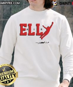 Good Elly De La Cruz Air Elly sweatshirt featuring vibrant design and stylish fit for baseball fans and fashion lovers.