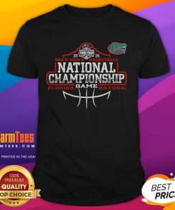 Good Florida Gators National Championship Men's Basketball 2025 Game T-Shirt featuring team colors and logo design.