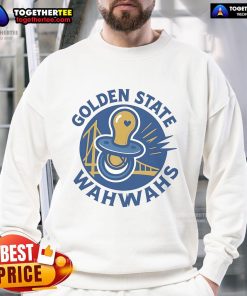 Good Golden State Wahwahs logo sweatshirt featuring a vibrant design, perfect for fans and casual wear.