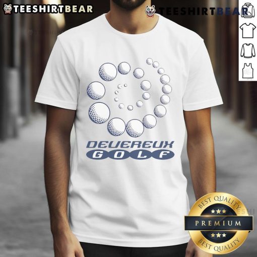 Good Golfnosis Devereux Golf T-Shirt in vibrant colors, perfect for stylish golfers seeking comfort on the course.