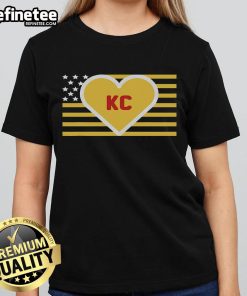Good I Love Kansas City KC Ladies Tee featuring a stylish design perfect for Kansas City fans and casual wear.