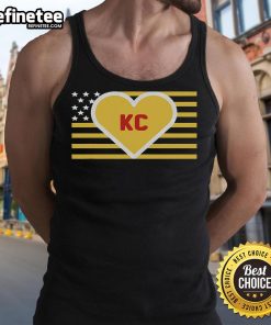 Good I Love Kansas City KC tank top featuring a stylish design, perfect for showing off your Kansas City pride.