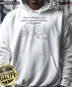 Cozy hoodie with 'Good If You're Hanging On By A Thread' design, perfect for staying warm and inspired.