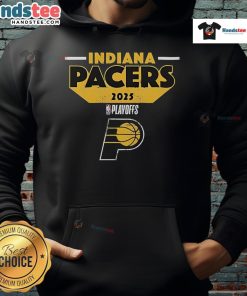 Good Indiana Pacers 2025 Playoff Participant Master Hoodie in navy blue, featuring team logo and stylish design.