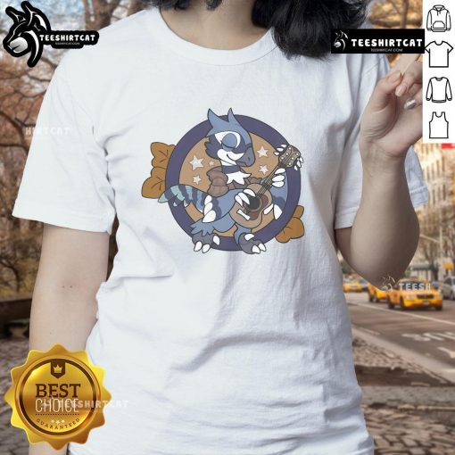 Lady wearing Good Jammin' Out Harley Ambertail Games tee, showcasing stylish design and comfortable fit for casual outings.