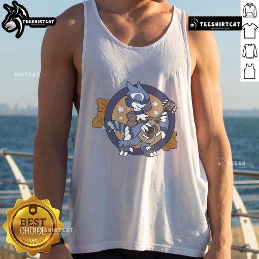 Good Jammin' Out Harley Ambertail Games tank top featuring a vibrant design, perfect for casual summer wear.