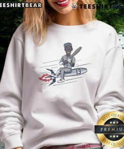 Good Jazz Chisholm Jr. New York Yankees Torpedo Rocket Sweatshirt featuring vibrant team colors and stylish design.