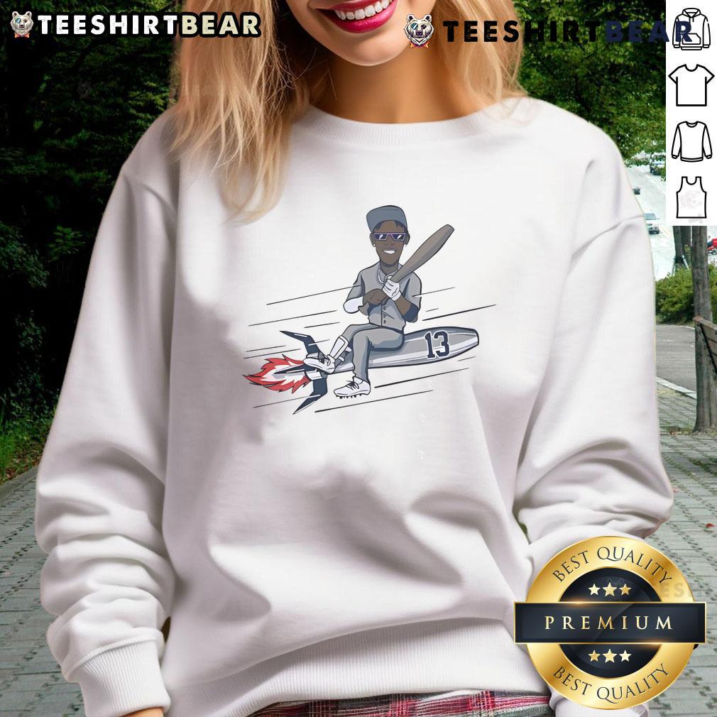 Good Jazz Chisholm Jr New York Yankees Torpedo Rocket Sweatshirt Good Jazz Chisholm Jr. New York Yankees Torpedo Rocket Sweatshirt featuring vibrant team colors and stylish design.