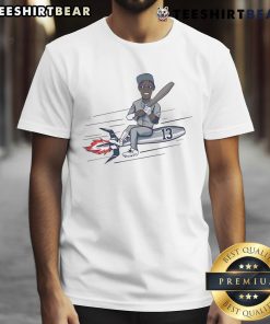 Alt Text: Good Jazz Chisholm Jr New York Yankees Torpedo Rocket T-Shirt featuring vibrant design perfect for baseball fans.