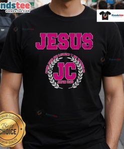 Good Jesus For God Loved The World JC John 3:16 T-Shirt featuring a bold scripture design, perfect for Christian apparel.