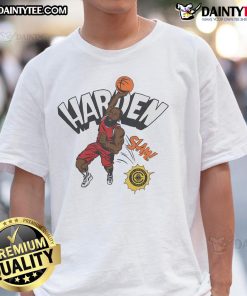 Good Los Angeles Clippers Comic Book James Harden T-Shirt featuring vibrant graphics and team colors for fans.