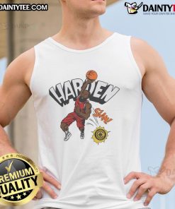 Good Los Angeles Clippers comic book tank top featuring James Harden, perfect for fans and collectors of NBA apparel.