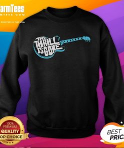 Alt Text: Good-Lyriclyfe The Thrill Is Gone Sweatshirt featuring stylish design and comfortable fit for casual wear.