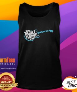 Good-Lyriclyfe The Thrill Is Gone tank top featuring stylish design and comfortable fit for music lovers.