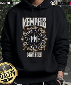 Alt Text: Good Memphis May Fire Target 2007 hoodie featuring a bold graphic design in black and red colors.