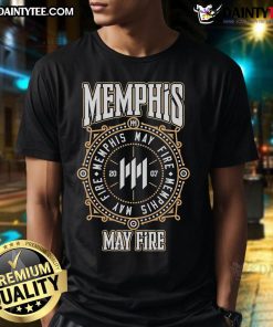Alt Text: Good Memphis May Fire Target 2007 T-Shirt featuring vintage design and band logo in bold colors.