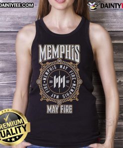 Good Memphis May Fire Target 2007 tank top featuring bold graphic design and vibrant colors, perfect for music fans.