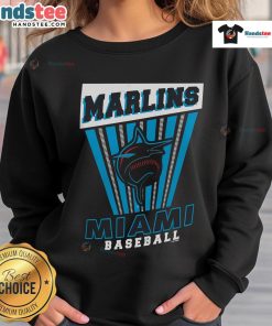 Good Miami Marlins baseball starter sweatshirt in vibrant colors, perfect for fans and casual wear. Shop now!