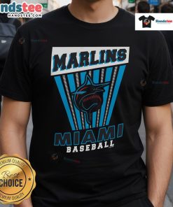 Good Miami Marlins Baseball Starter T-Shirt featuring vibrant team colors and logo, perfect for fans and casual wear.
