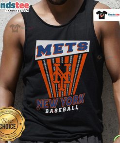 Good New York Mets Baseball Starter Tank Top in vibrant blue, perfect for fans to wear at games or casual outings.