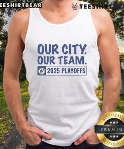 Santa Cruz Warriors logo tank top for playoffs 2025, showcasing team spirit and style for fans.