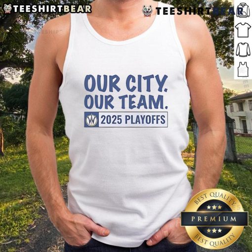 Santa Cruz Warriors logo tank top for playoffs 2025, showcasing team spirit and style for fans.
