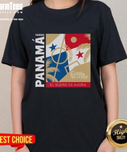 Good Panama Concacaf Nations League Finals Ladies Tee showcasing vibrant colors and stylish design for fans.