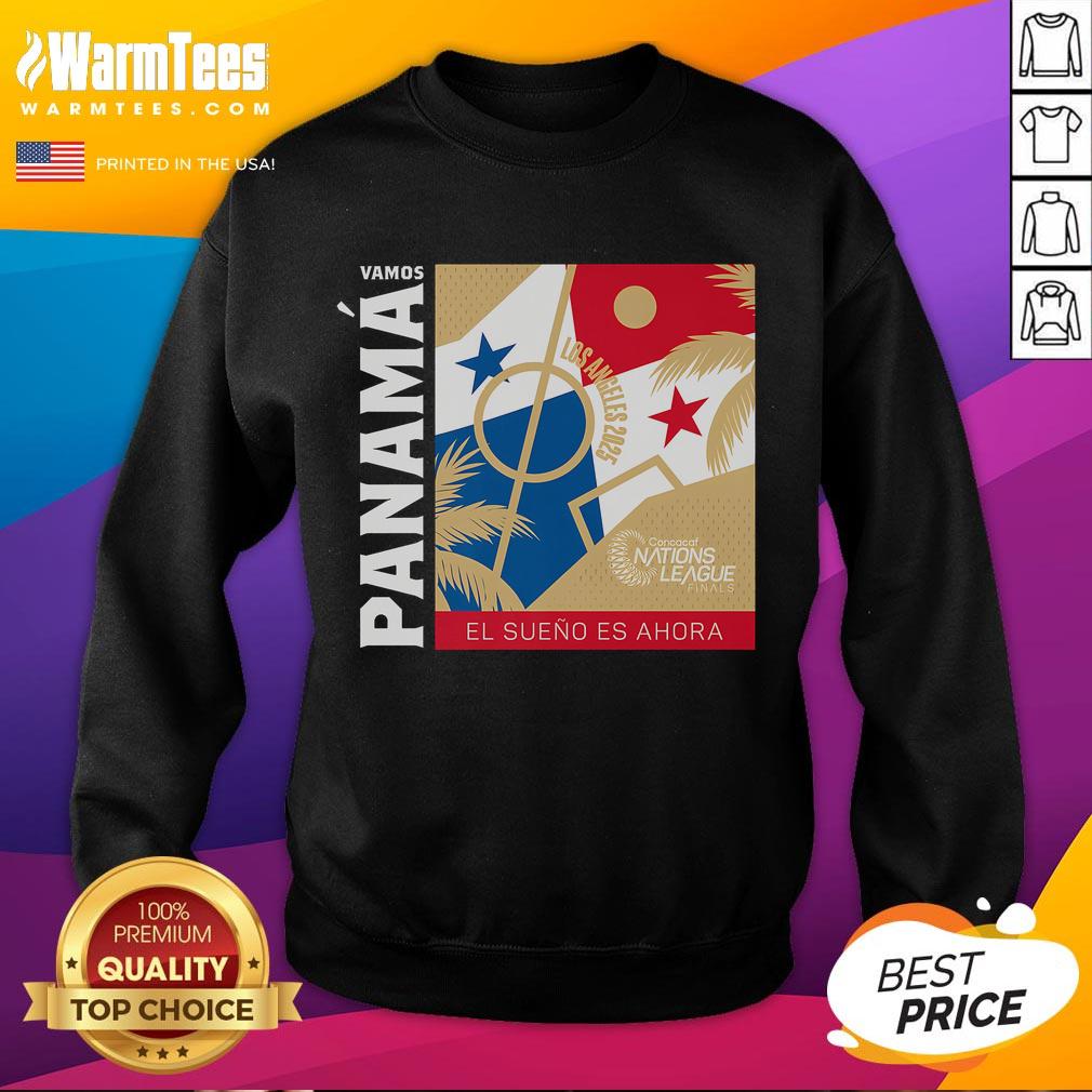 Good Panama Concacaf Nations League Finals Sweatshirt Good Panama CONCACAF Nations League Finals sweatshirt in vibrant colors, perfect for fans celebrating their team.