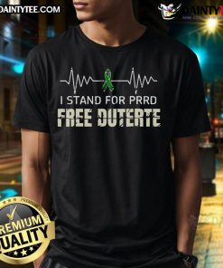Alt Text: Good Philippines Free Duterte Supporter President T-Shirt featuring bold graphics and vibrant colors promoting Duterte.