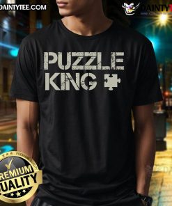 Good Proud Jigsaw Puzzle Kings Lover Puzzle Love T-Shirt featuring a colorful puzzle design, perfect for puzzle enthusiasts.