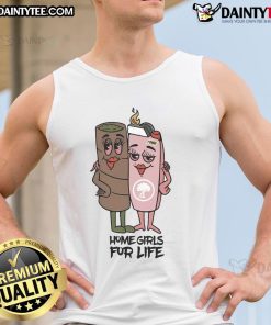 Girls for Life tank top featuring 'Good Push' design with trees, perfect for outdoor adventures and casual wear.