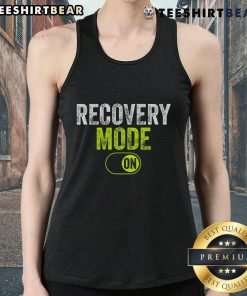 Good Recovery Mode On Tank Top featuring a motivational design for fitness enthusiasts and casual wear lovers.