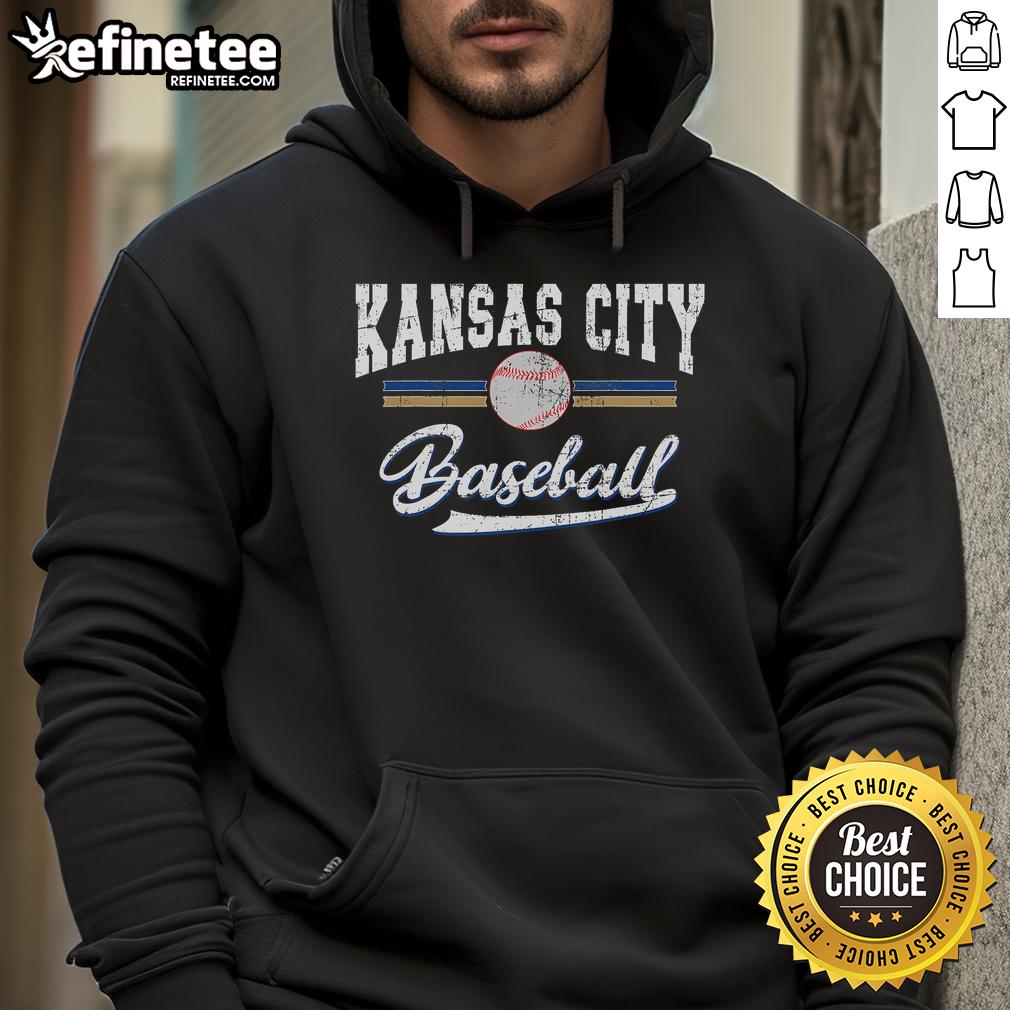 Good Retro Game Day Vintage Kansas City Baseball Hoodie Good Retro Game Day vintage Kansas City baseball hoodie featuring classic logo and stylish design for fans.
