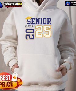 Good Senior Class of 2025 hoodie featuring a stylish design, perfect for celebrating graduation and school spirit.