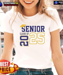 Alt Text: Good Senior Class of 2025 Ladies Tee featuring stylish design and vibrant colors for graduation celebrations.