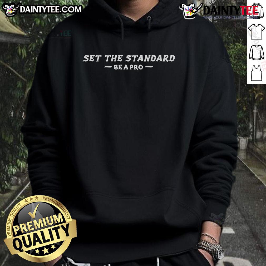 Good Solutions Global Battlefield Research Group Set The Standard Be A Pro Hoodie Good Solutions Global Battlefield Research Group hoodie, 'Be A Pro' design, showcasing quality and style for gamers.