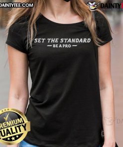 Good Solutions Global Battlefield Research Group Set: Be A Pro Ladies Tee in vibrant colors, perfect for casual wear.