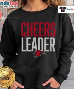 Good Southeast Missouri State Redhawks cheerleader sweatshirt featuring vibrant team colors and logo, perfect for fans.