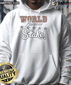 Good Steak House world famous hoodie featuring a stylish design with bold logo and vibrant colors for steak lovers.