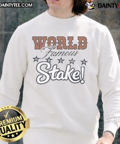 Good Steak House world-famous sweatshirt featuring a stylish design perfect for steak lovers and food enthusiasts.