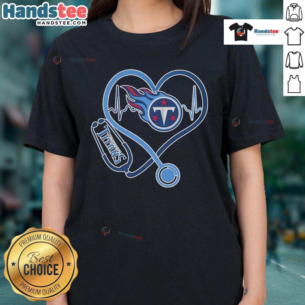 Good Tennessee Titans Caring Hearts Nurses Ladies Tee Good Tennessee Titans Caring Hearts Nurses Ladies Tee featuring a stylish design perfect for dedicated Titans fans.