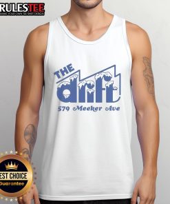 Good The Commodore bar tank top featuring a stylish design at The Drift, 579 Meeker Ave, perfect for summer vibes.
