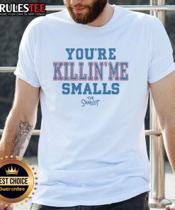Good The Sandlot You're Killin' Me Smalls T-Shirt featuring iconic quote and vintage baseball design for fans.