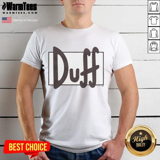 Good The Simpsons Duff Beer Lightweight T-Shirt featuring iconic logo, perfect for fans of the classic animated series.