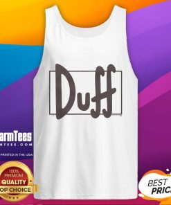 Good The Simpsons Duff Beer lightweight tank top featuring iconic logo, perfect for fans and casual summer wear.
